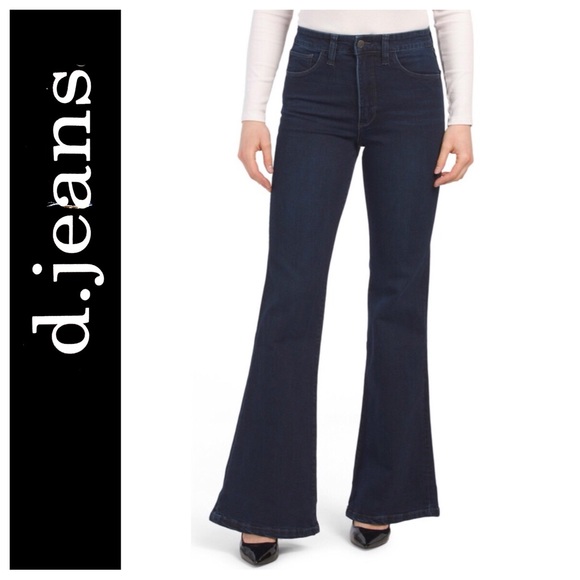d. jeans Jeans Nwt Djeans High Waist Flare Dark Wash 2 Poshmark